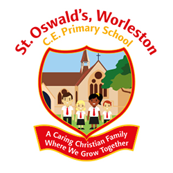 St Oswald's Worleston CofE Primary School Logo